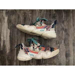 Size 4.5 - adidas Trae Young 1 "tie dye" Athletic Shoes‎